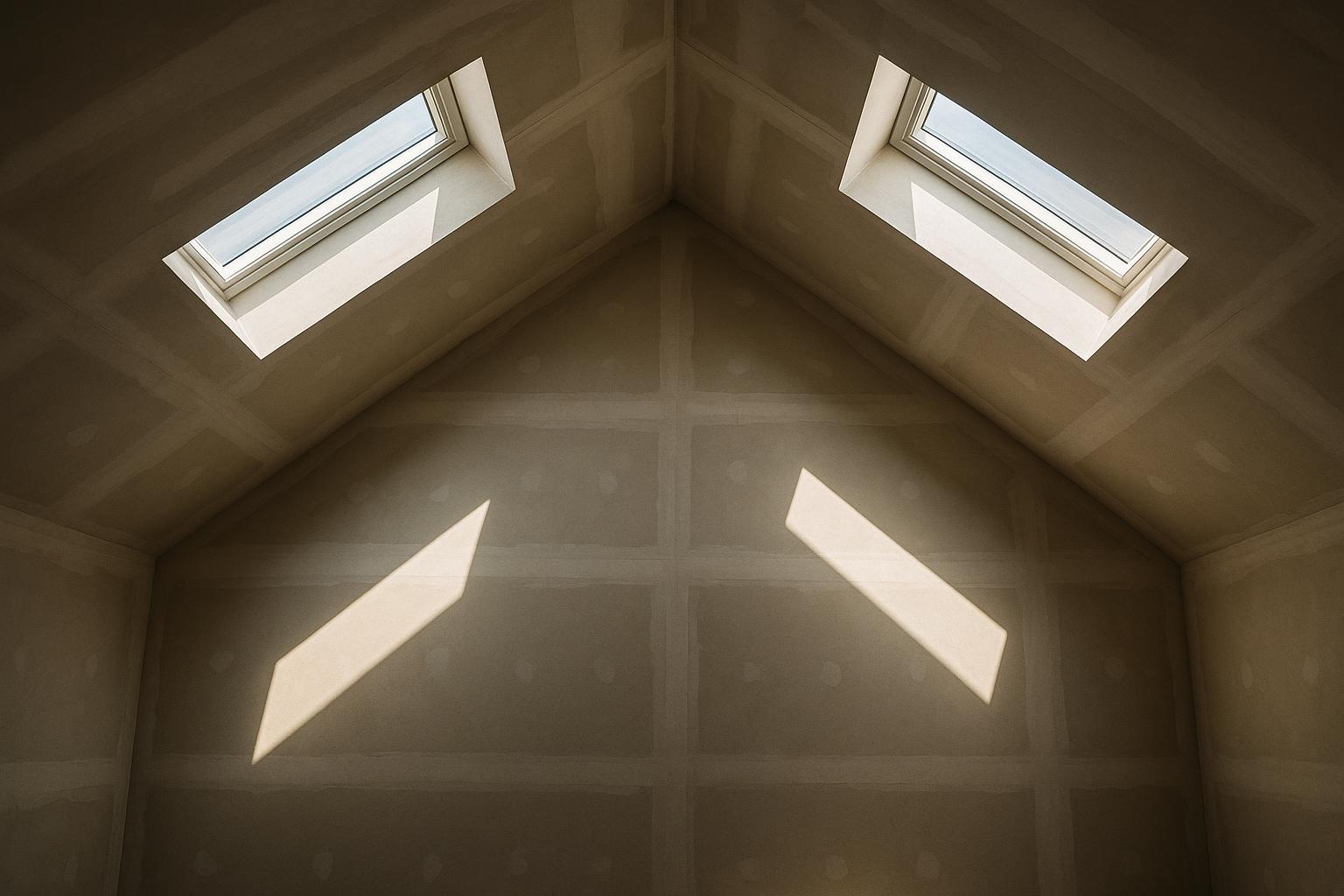 Plastered interior, concept imagery