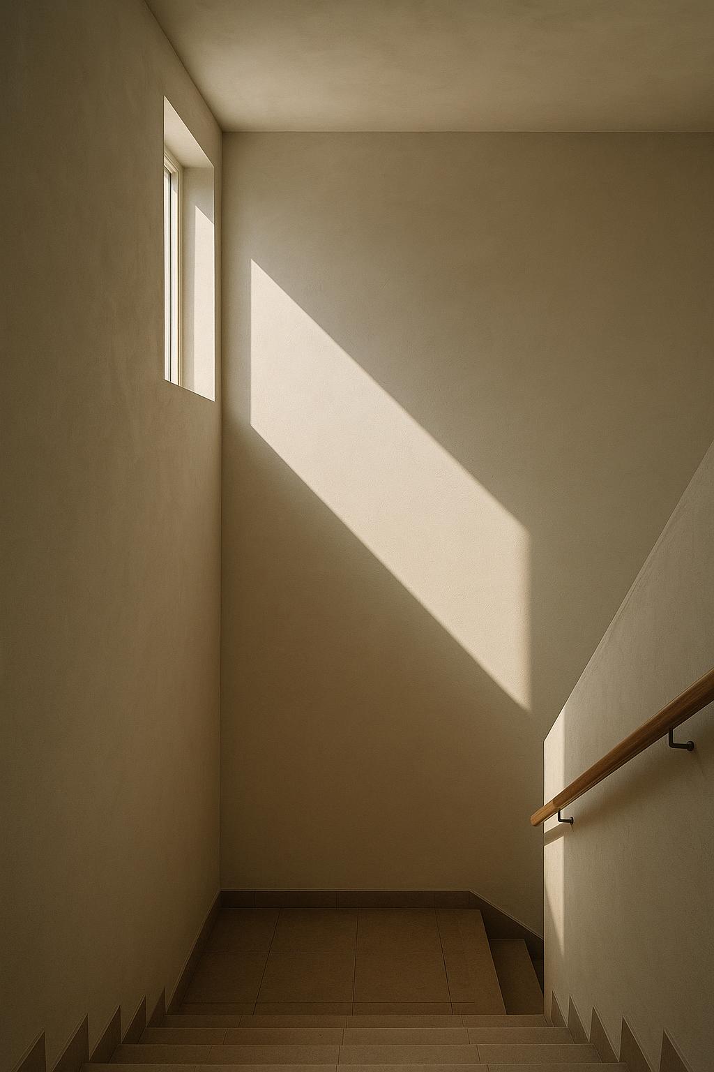 Plastered interior, concept imagery