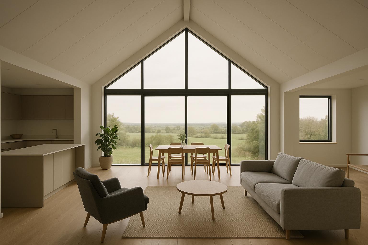 Plastered interior, concept imagery